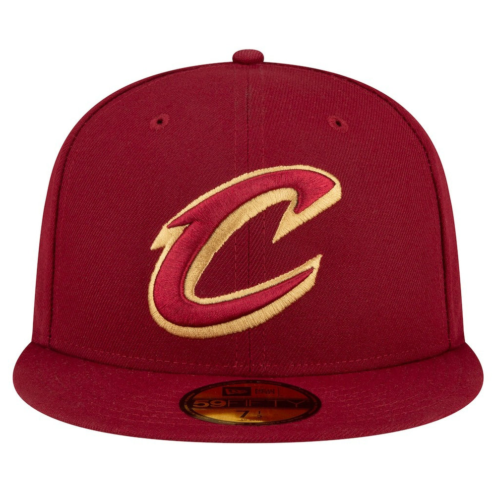 New Era Cleveland Cavaliers 59FIFTY Fitted Hat Wine
