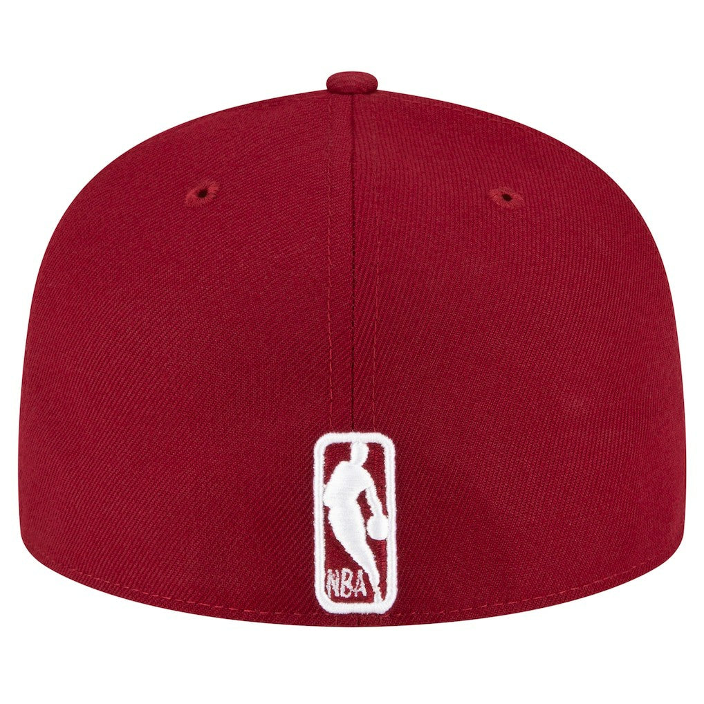 New Era Cleveland Cavaliers 59FIFTY Fitted Hat Wine