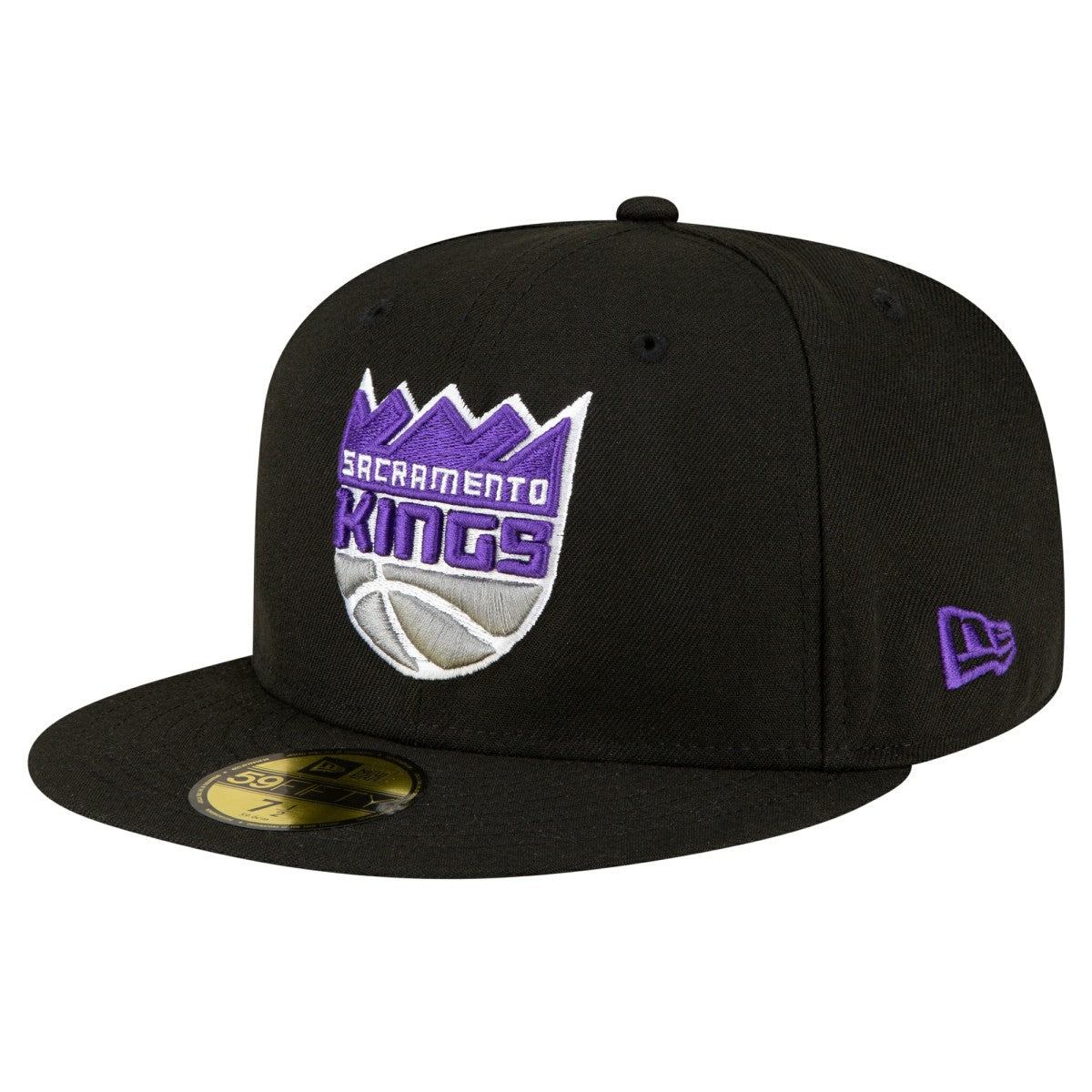 New Era Sacramento Kings 59FIFTY Fitted Hat Black