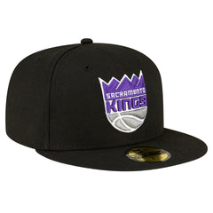 New Era Sacramento Kings 59FIFTY Fitted Hat Black