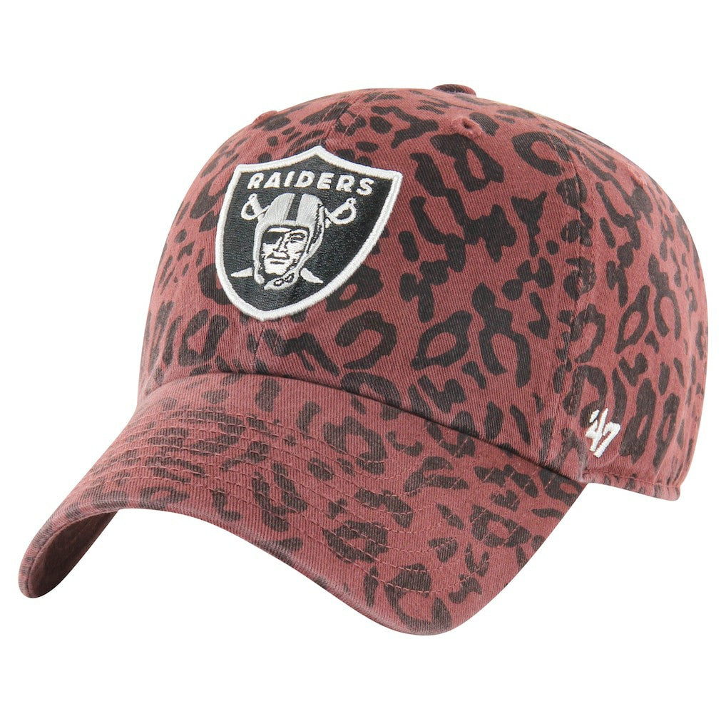 Las Vegas Raiders '47 Women's Tawny Clean Up Adjustable Hat - Brown - 47 brand