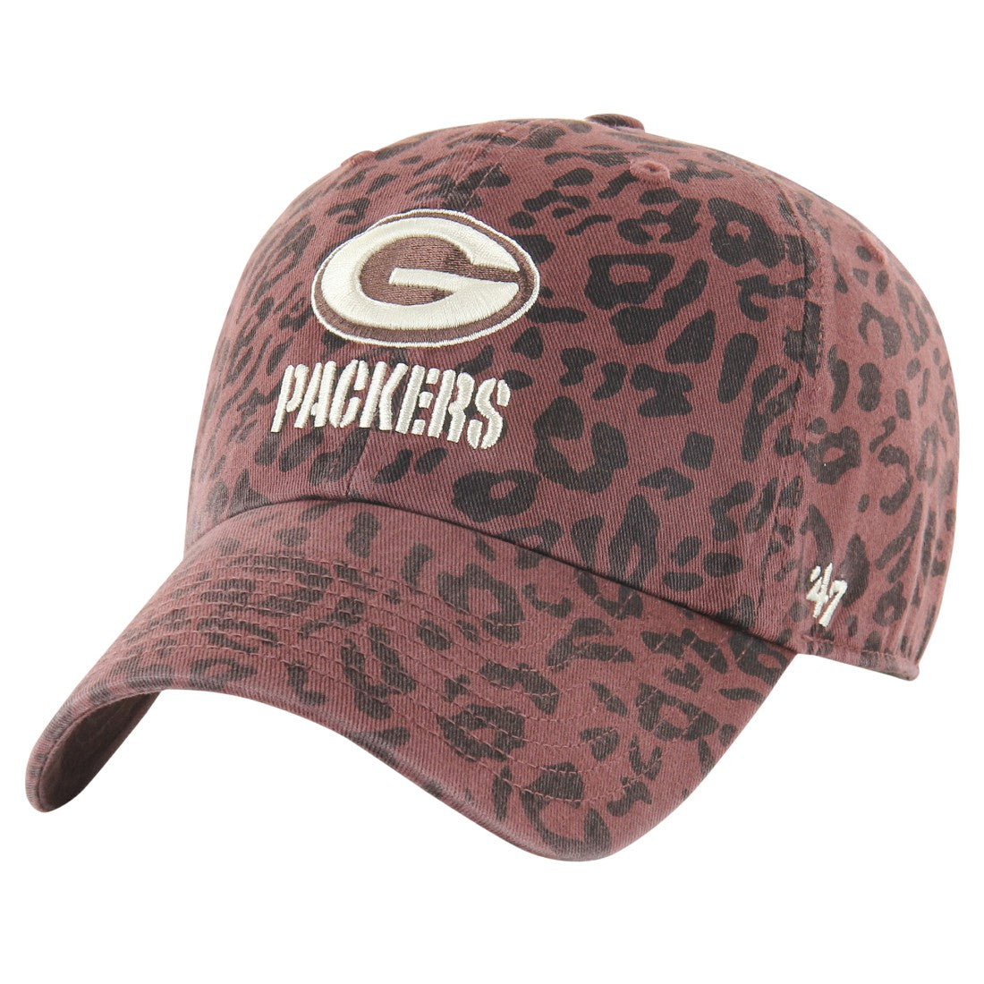 Green Bay Packers '47 Women's Tawny Clean Up Adjustable Hat - Brown - 47 brand