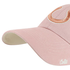 Indianapolis Colts '47 Women's Ballpark Cheer Dusty Rose Clean Up Adjustable Hat - Pink - 47 brand
