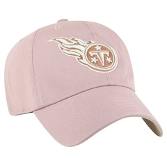 Tennessee Titans '47 Women's Ballpark Cheer Dusty Rose Clean Up Adjustable Hat - Pink - 47 brand