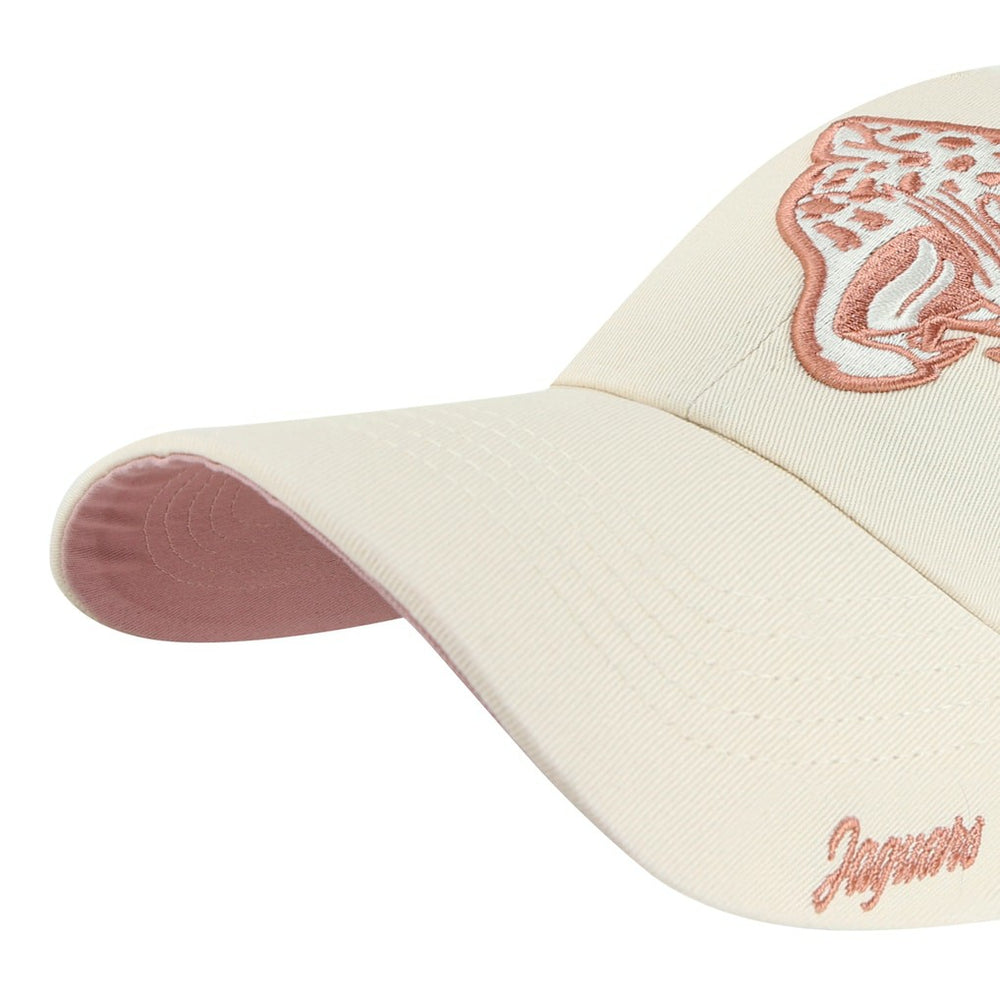 Jacksonville Jaguars '47 Women's Ballpark Cheer Clean Up Adjustable Hat - Natural - 47 brand