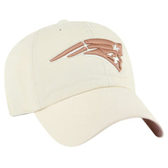 New England Patriots '47 Women's Ballpark Cheer Clean Up Adjustable Hat - Natural - 47 brand