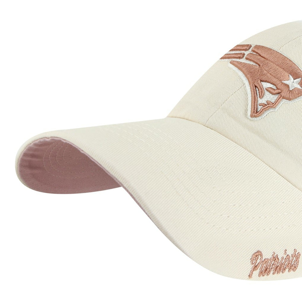 New England Patriots '47 Women's Ballpark Cheer Clean Up Adjustable Hat - Natural - 47 brand