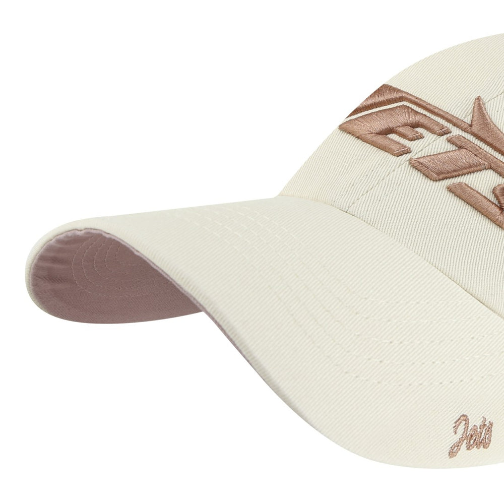 New York Jets '47 Women's Ballpark Cheer Clean Up Adjustable Hat - Natural - 47 brand