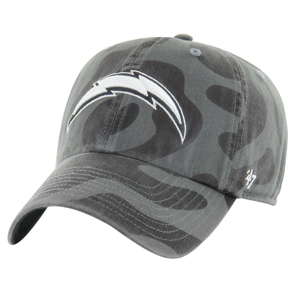 Los Angeles Chargers '47 Women's Freeform Clean Up Adjustable Hat - Charcoal - 47 brand