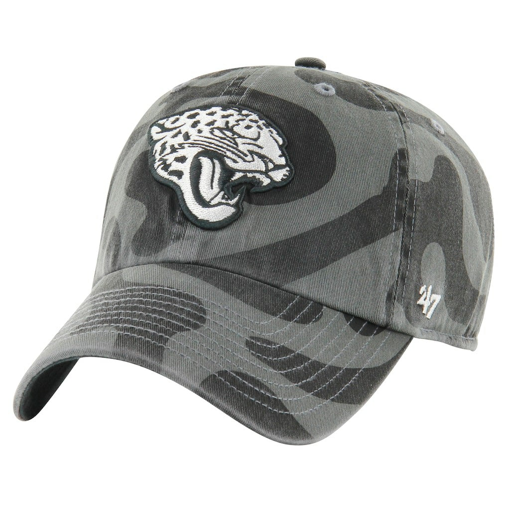 Jacksonville Jaguars '47 Women's Freeform Clean Up Adjustable Hat - Charcoal - 47 brand