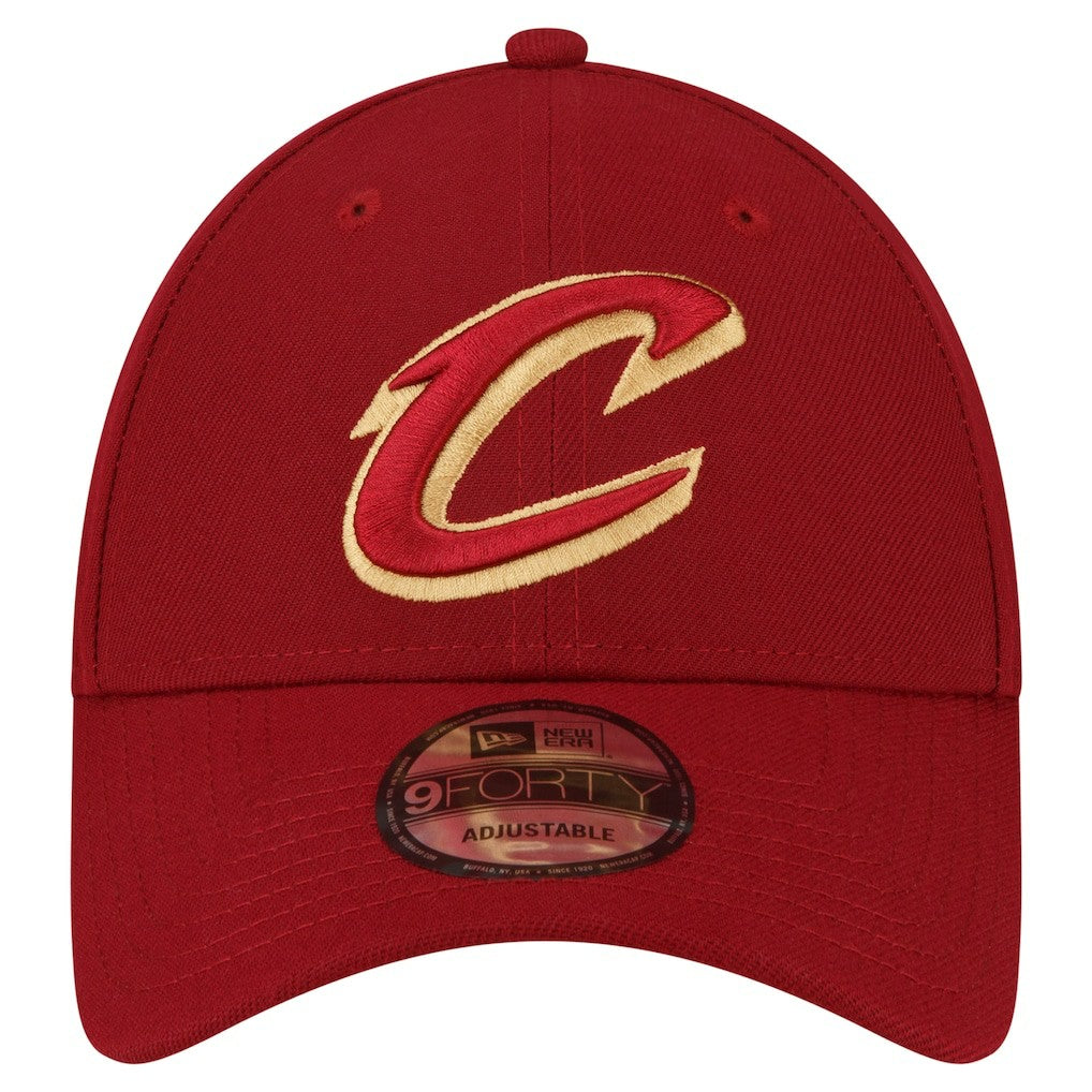 New Era Cleveland Cavaliers The League 9FORTY Adjustable Hat Wine