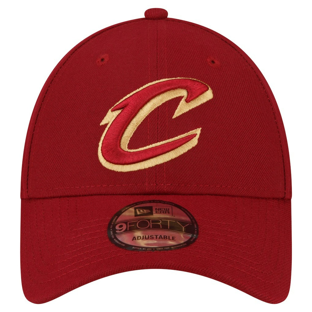 New Era Cleveland Cavaliers The League 9FORTY Adjustable Hat Wine