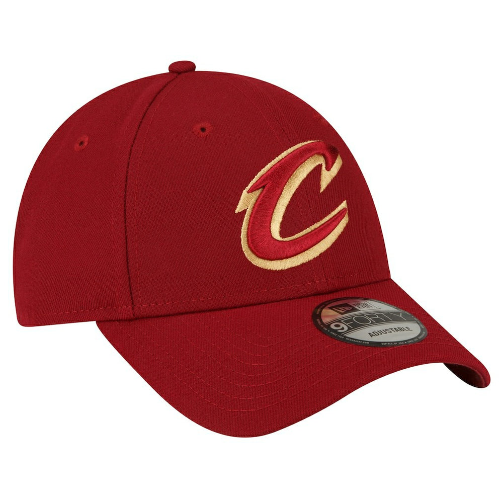 New Era Cleveland Cavaliers The League 9FORTY Adjustable Hat Wine