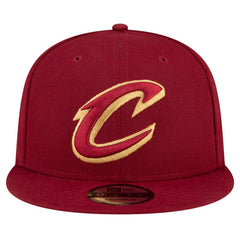 New Era Cleveland Cavaliers Team Color 9FIFTY Snapback Hat Wine