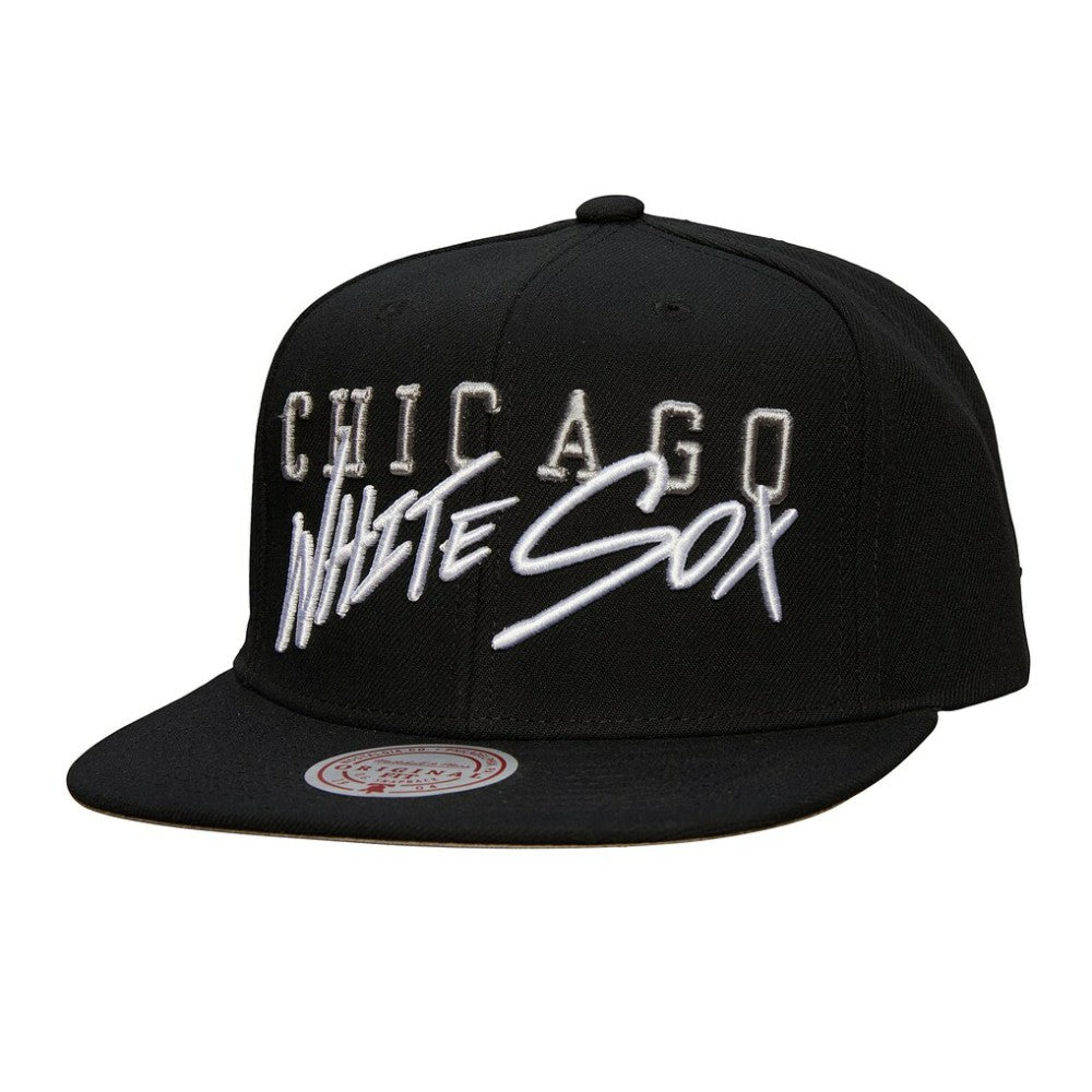 Chicago White Sox Mitchell & Ness Team Tagged Snapback Hat Near Me