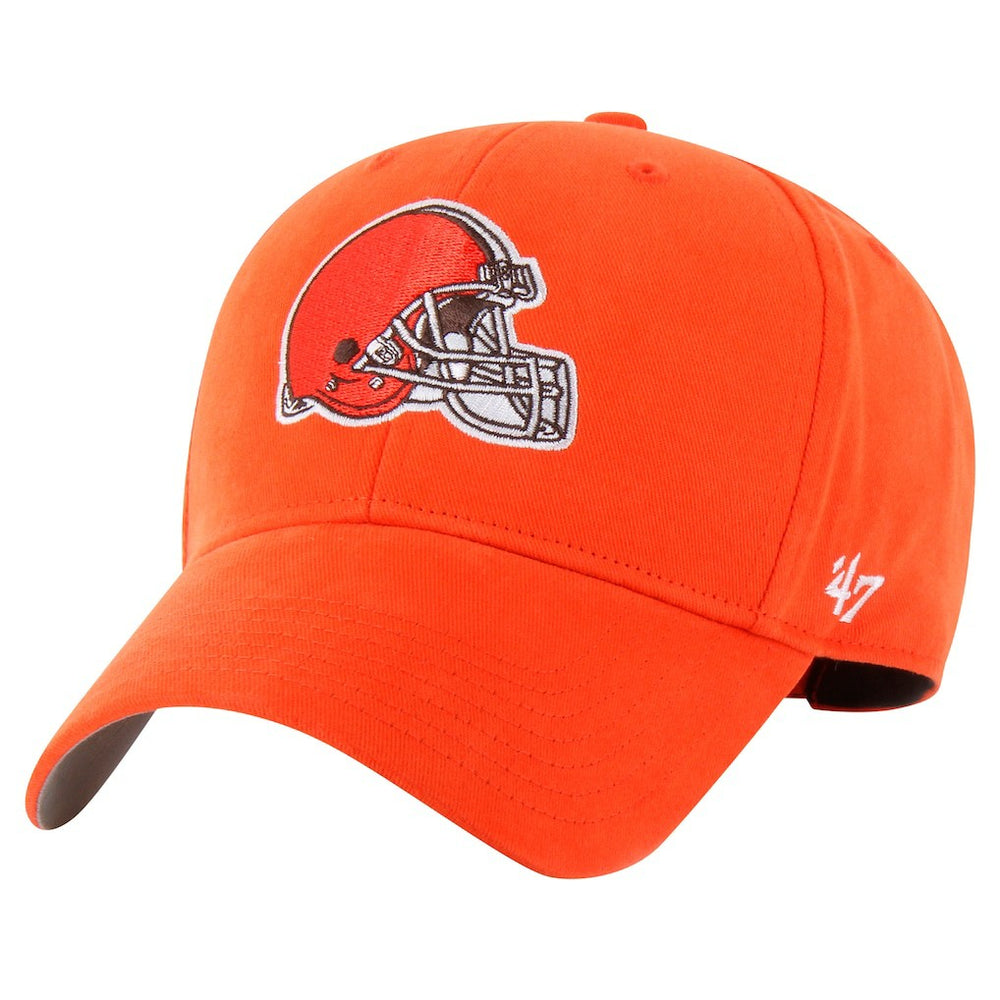 Cleveland Browns '47 Youth Secondary Logo MVP Adjustable Hat - Orange - 47 brand