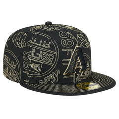 Arizona Diamondbacks New Era 59FIFTY Day Allover Fitted Hat Outlet