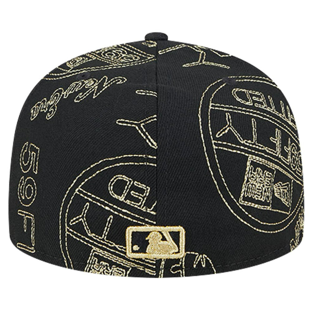 Atlanta Braves New Era 59FIFTY Day Allover Fitted Hat Discount