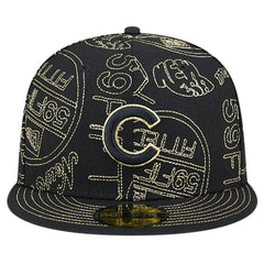 Chicago Cubs New Era 59FIFTY Day Allover Fitted Hat for sale