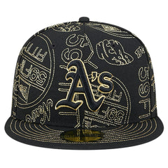 Athletics New Era 59FIFTY Day Allover Fitted Hat Sale