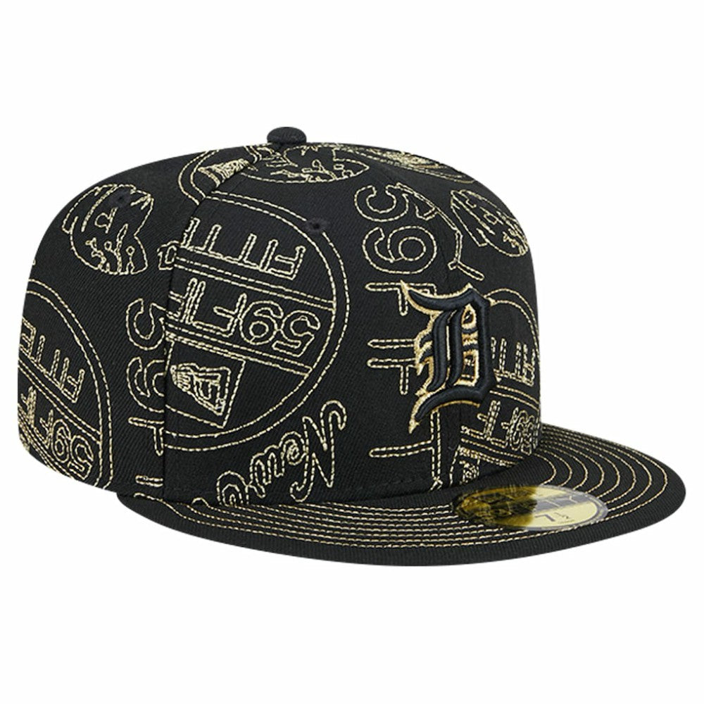 Detroit Tigers New Era 59FIFTY Day Allover Fitted Hat Near Me