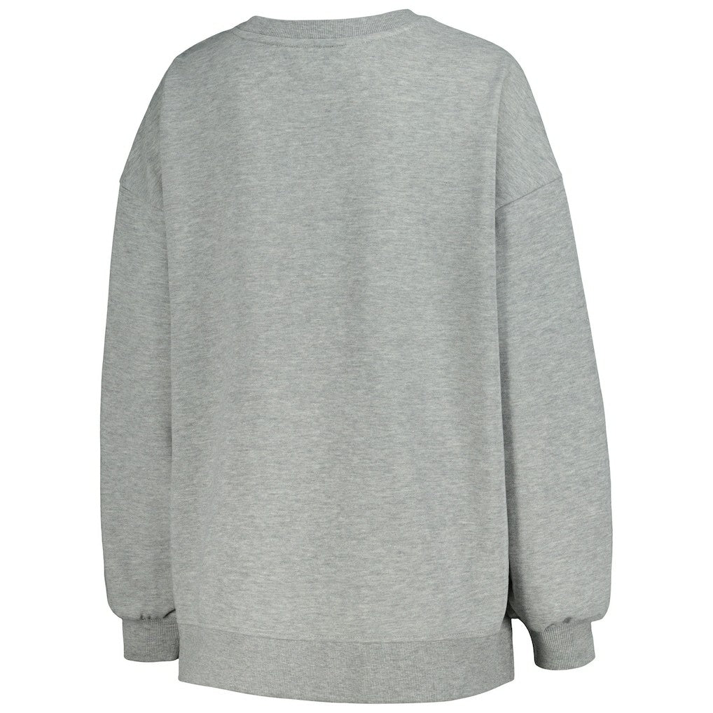 Cincinnati Bengals DKNY Sport Women's Penelope Pullover Sweatshirt - Heather Charcoal - NFL