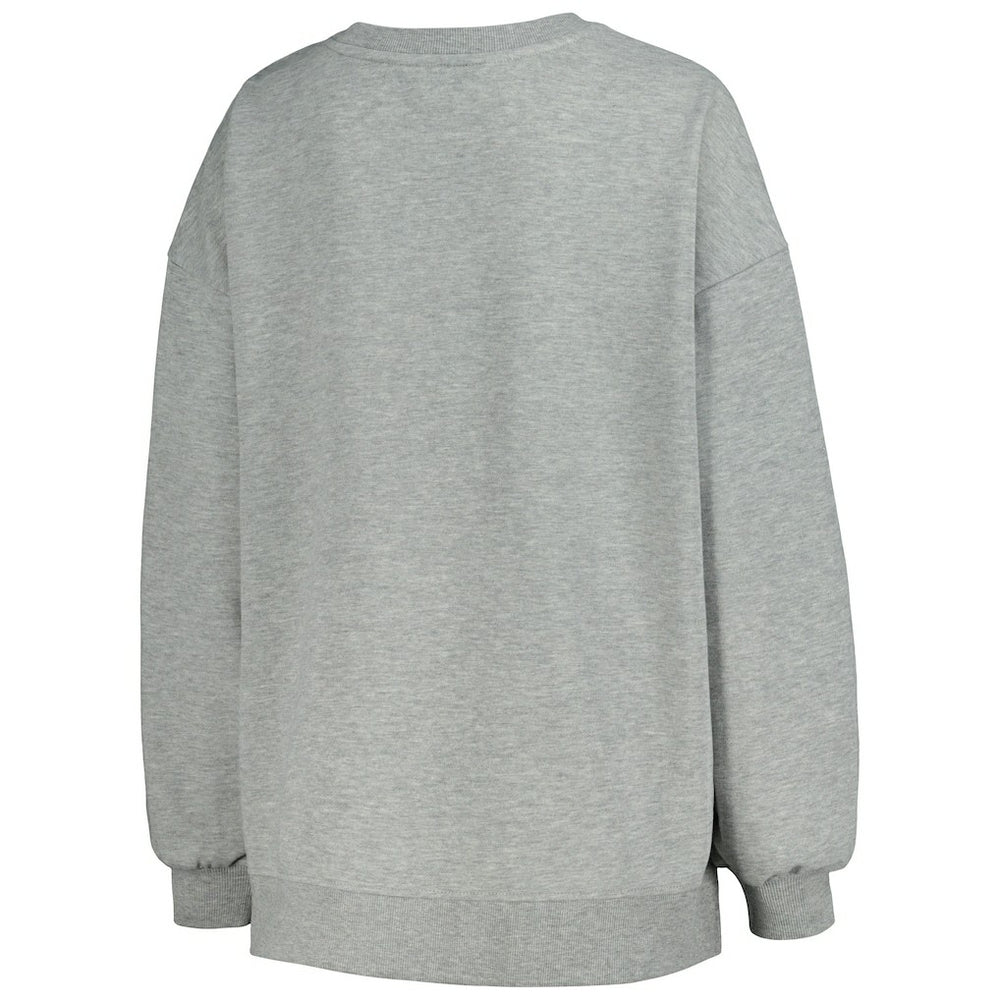 Cincinnati Bengals DKNY Sport Women's Penelope Pullover Sweatshirt - Heather Charcoal - NFL
