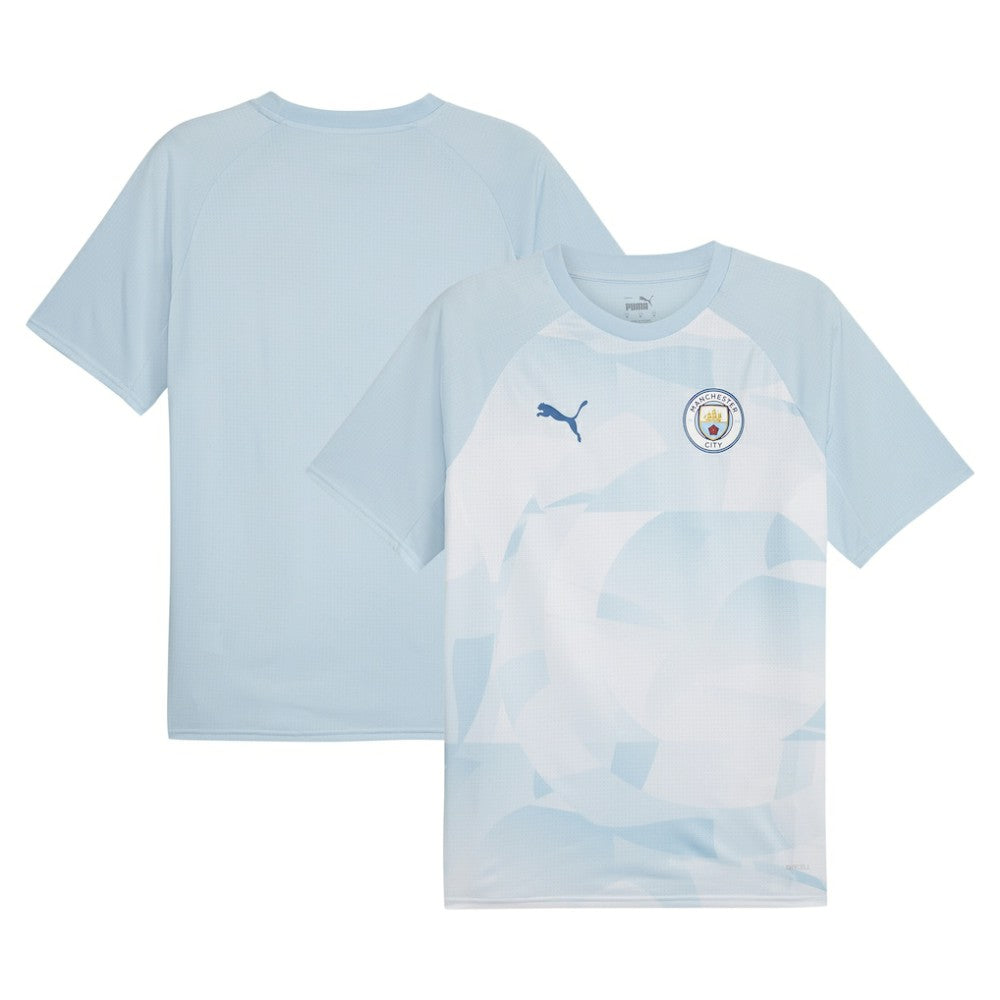 Puma - Manchester City 2023/24 Pre-Match Jersey - Silver