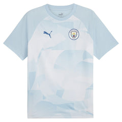 Puma - Manchester City 2023/24 Pre-Match Jersey - Silver