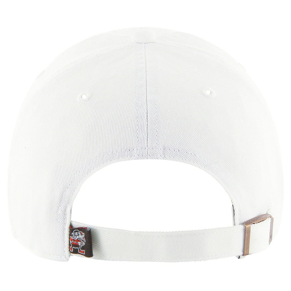 Cleveland Browns '47 Clean Up Adjustable Hat - White - 47 brand