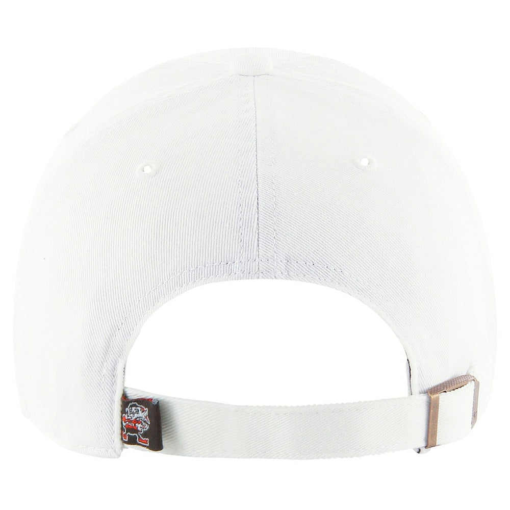 Cleveland Browns '47 Clean Up Adjustable Hat - White - 47 brand