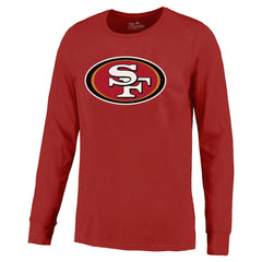 Brock Purdy San Francisco 49ers Majestic Threads Name & Number Long Sleeve T-Shirt - Scarlet - NFL