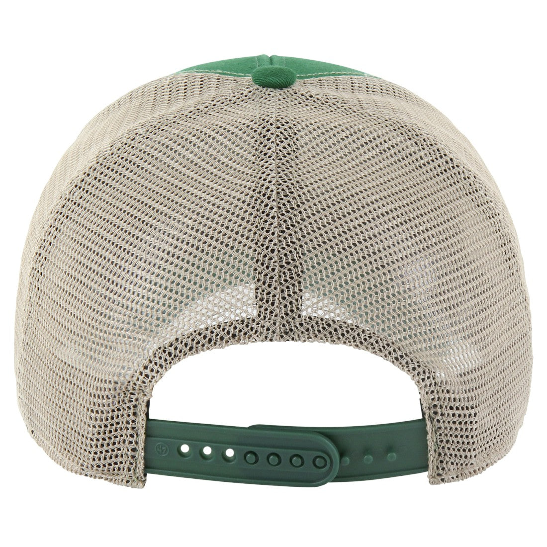 New York Jets '47 Flagship MVP Trucker Adjustable Hat - Kelly Green/Natural - 47 brand