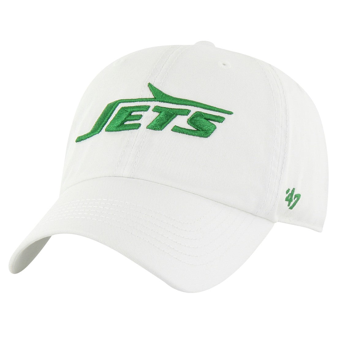 New York Jets '47 Classic Franchise Fitted Hat - White - 47 brand