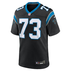 Rashard Lawrence Carolina Panthers Game Jersey - Black - Nike