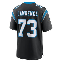 Rashard Lawrence Carolina Panthers Game Jersey - Black - Nike