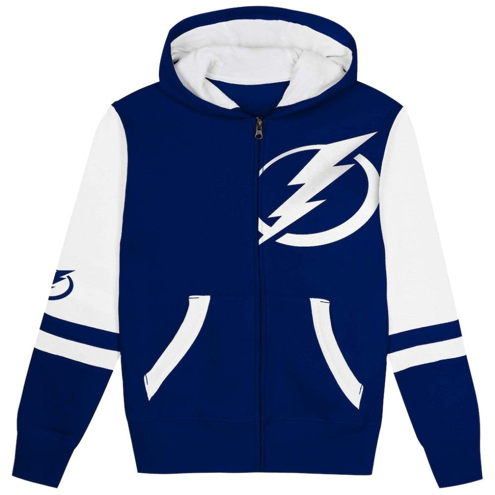 Tampa Bay Lightning Preschool Face Off Full-Zip Hoodie - Blue | NHL discount