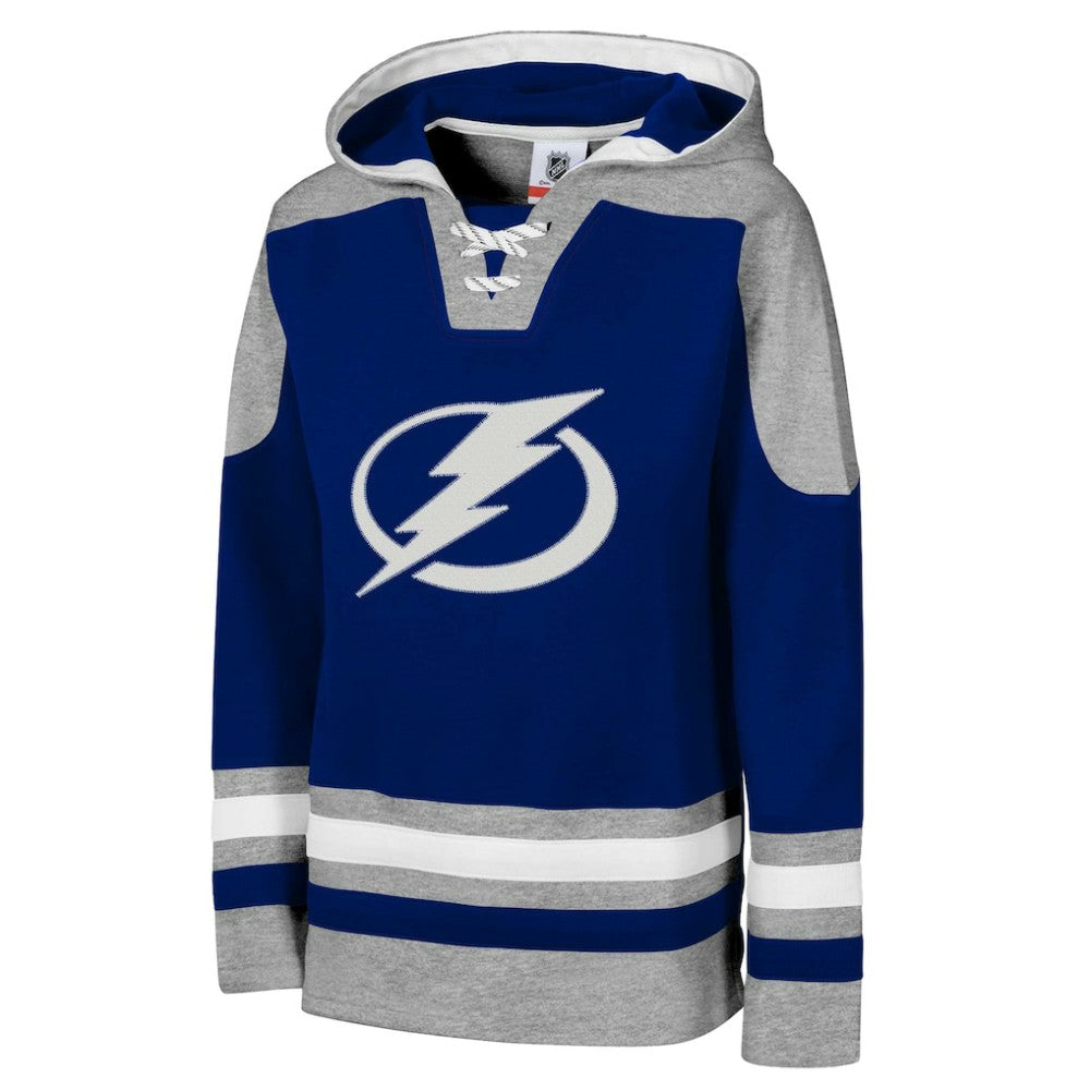 Tampa Bay Lightning Youth Ageless Must Have Home V-Neck Pullover Hoodie - Blue | NHL discount