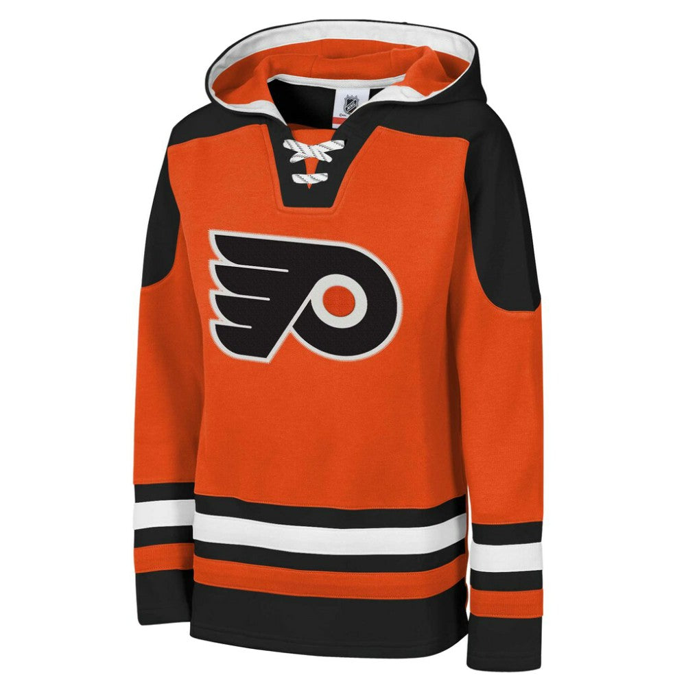 Philadelphia Flyers Youth Ageless Must Have Home V-Neck Pullover Hoodie - Orange | NHL online