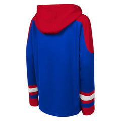 New York Rangers Youth Ageless Must Have Home V-Neck Pullover Hoodie - Blue | NHL discount