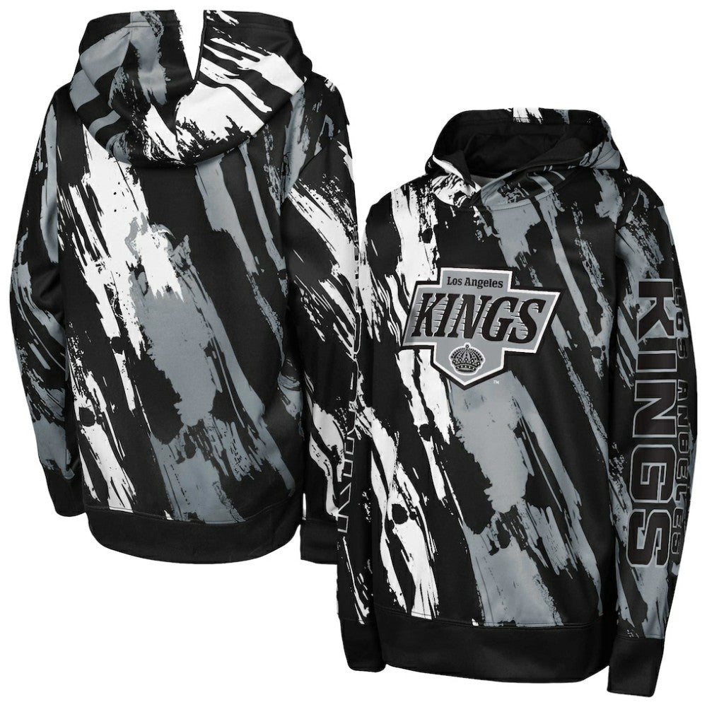 Los Angeles Kings Youth Master Snipe Pullover Hoodie - Black | NHL online