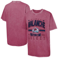 Colorado Avalanche Youth Sure Short T-Shirt - Burgundy | NHL near me