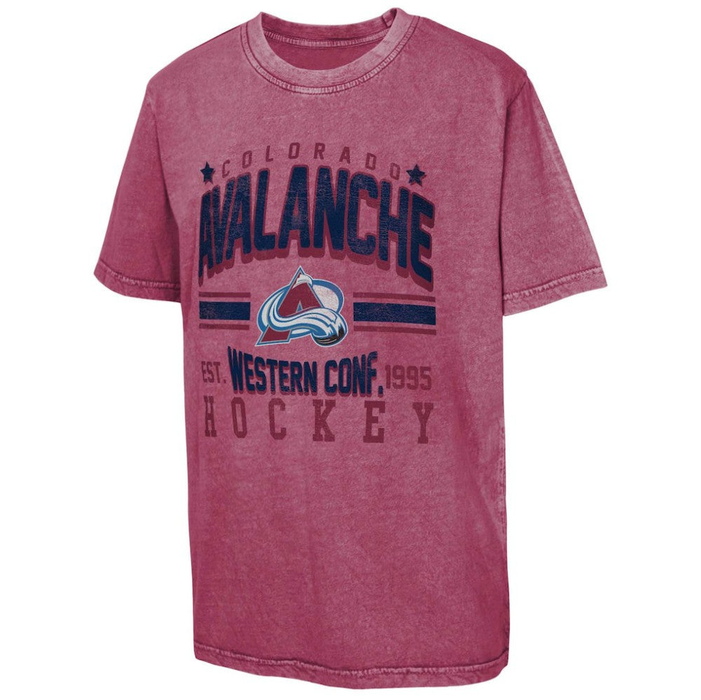 Colorado Avalanche Youth Sure Short T-Shirt - Burgundy | NHL near me