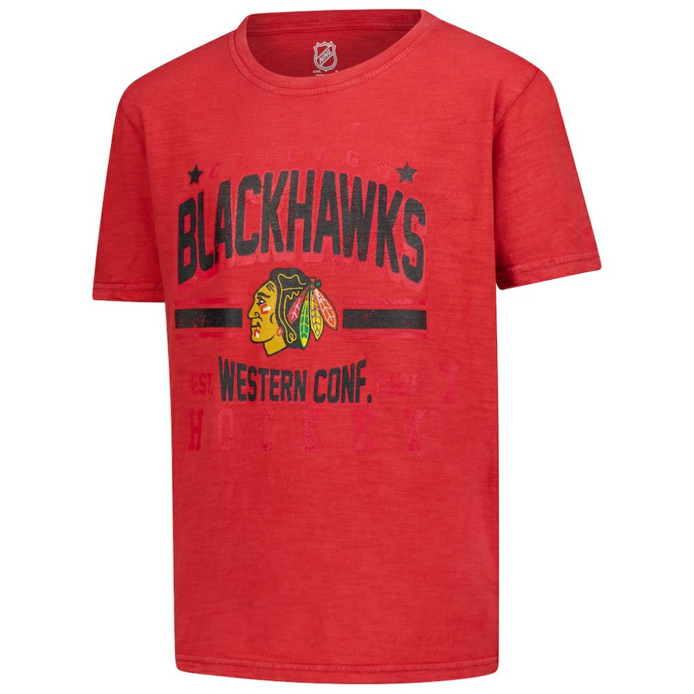 Chicago Blackhawks Youth Sure Short T-Shirt - Red | NHL online