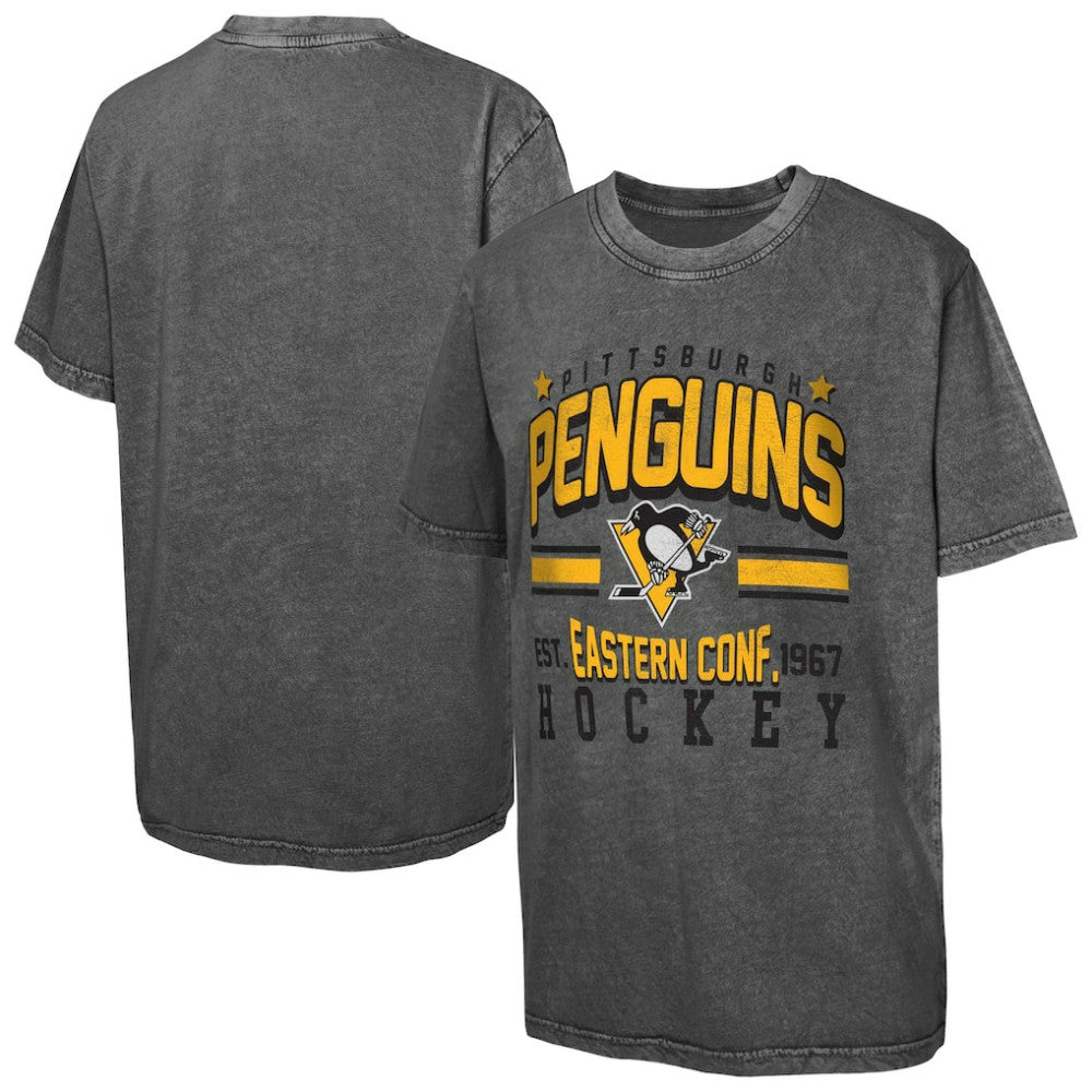 Pittsburgh Penguins Youth Sure Short T-Shirt - Black | NHL sale