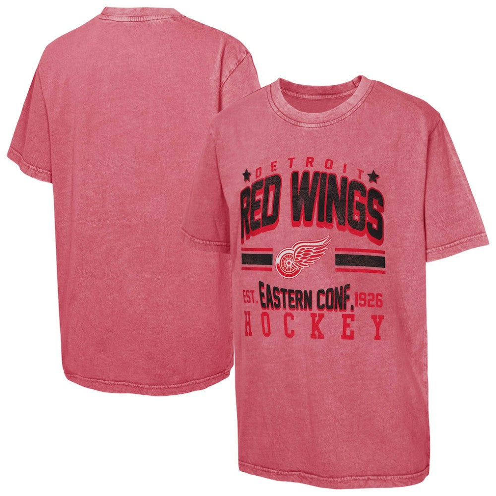 Detroit Red Wings Youth Sure Short T-Shirt - Red | NHL Clearance