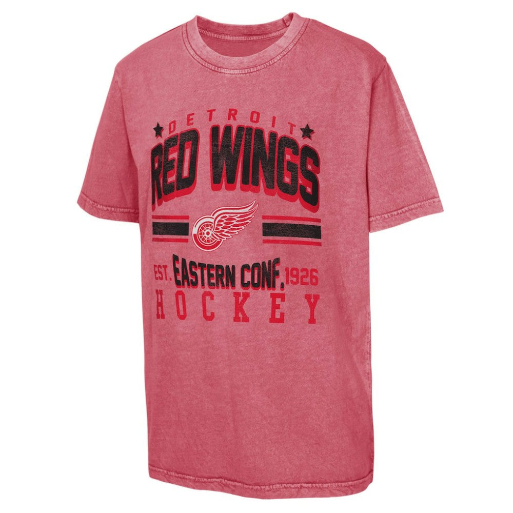 Detroit Red Wings Youth Sure Short T-Shirt - Red | NHL Clearance
