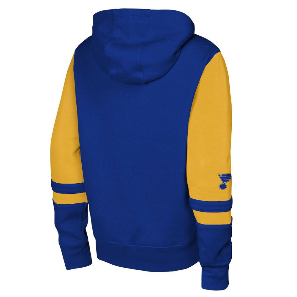 St. Louis Blues Youth Face Off Full-Zip Hoodie - Blue | NHL sale