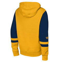 Nashville Predators Youth Face Off Full-Zip Hoodie - Gold | NHL on sale