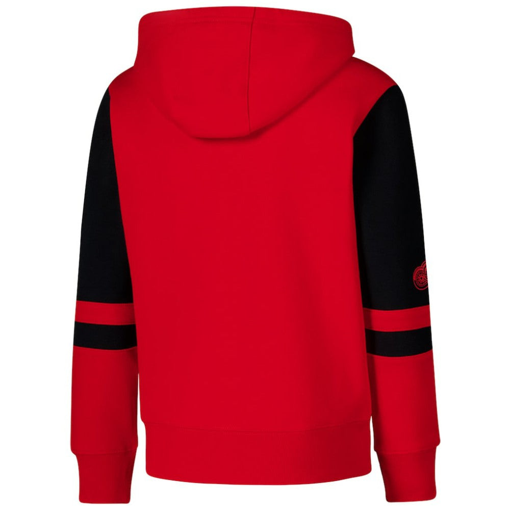 Detroit Red Wings Youth Face Off Full-Zip Hoodie - Red | NHL on sale